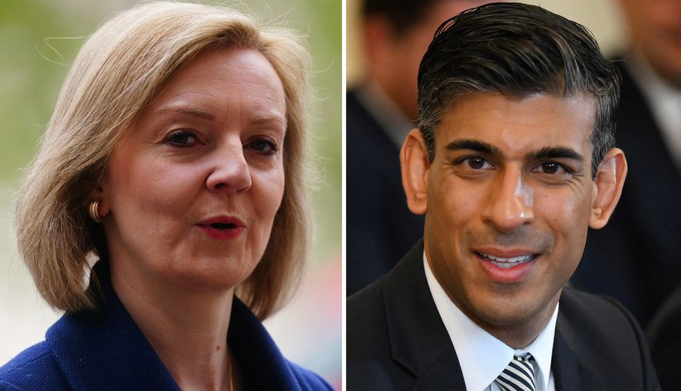 Undated file photos of Liz Truss and Rishi Sunak who have made it through to the final two in the Tory leadership race, with Penny Mordaunt eliminated from the contest after the final round of voting by MPs. Issue date: Wednesday July 20, 2022.