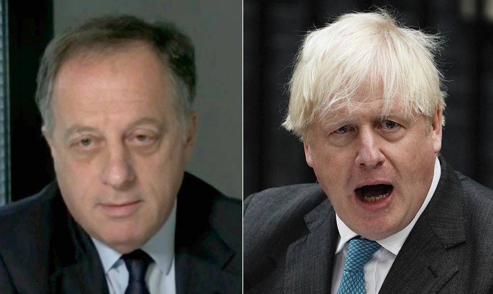 Undated file photos of Richard Sharp (left) and Boris Johnson. BBC chairman Richard Sharp has insisted there was no conflict of interest in his appointment to the role. Mr Sharp and the Government are facing questions over the decision to appoint him as BBC chairman while he reportedly helped former No 10 incumbent Boris Johnson secure a loan of up to 800,000. Issue date: Tuesday January 24, 2023.