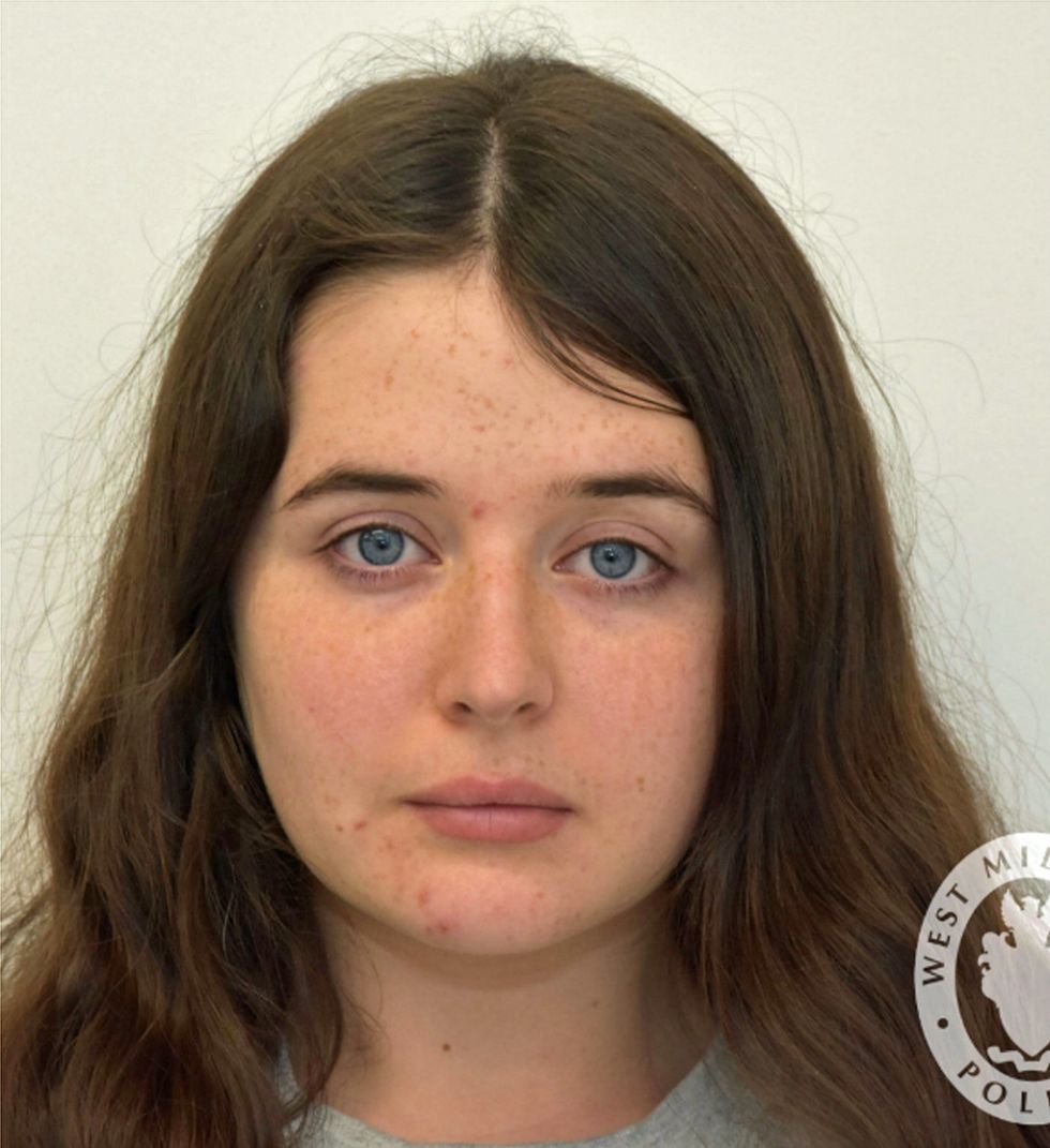 Undated handout file photo issued by West Midlands Police of Alice Cutter who along with ex-partner Mark Jones has been jailed at Birmingham Crown Court for three years and five-and-a-half years respectively for being members of the far-right terrorist group National Action.