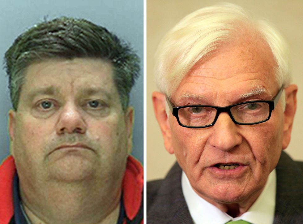 Undated handout file photos of Carl Beech (left) and Harvey Proctor. Jailed fantasist Beech will have to hand over his assets of 23,960 to his only living named victim, the the former MP, a judge has ruled.