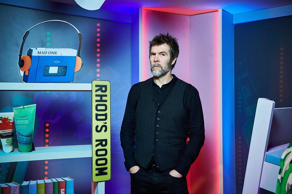 Undated Handout Photo from Rhod Gilbert's Growing Pains. Pictured: Rhod Gilbert. See PA Feature SHOWBIZ TV Quickfire Gilbert. Picture credit should read: PA Photo/ViacomCBS/Rob Parfitt. WARNING: This picture must only be used to accompany PA Feature SHOWBIZ TV Quickfire Gilbert.