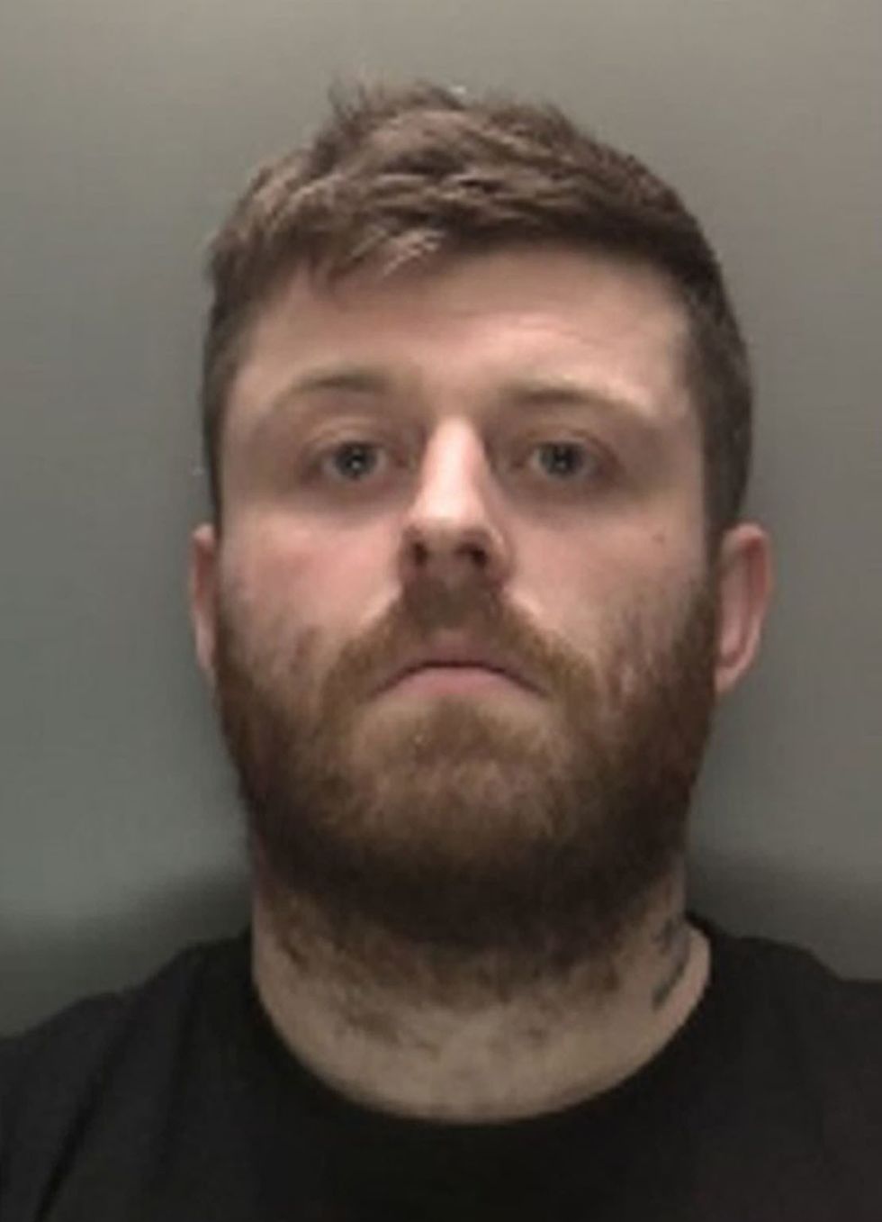 Undated handout photo issued by British Transport Police of Declan Jones who was sentenced to two years and one month in prison and ordered to pay a 228 victim surcharge at Leicester Crown Court on August 26, after he attacked a railway station worker shortly after he was caught on CCTV holding a woman by the throat for 11 seconds. Issue date: Wednesday September 7, 2022.