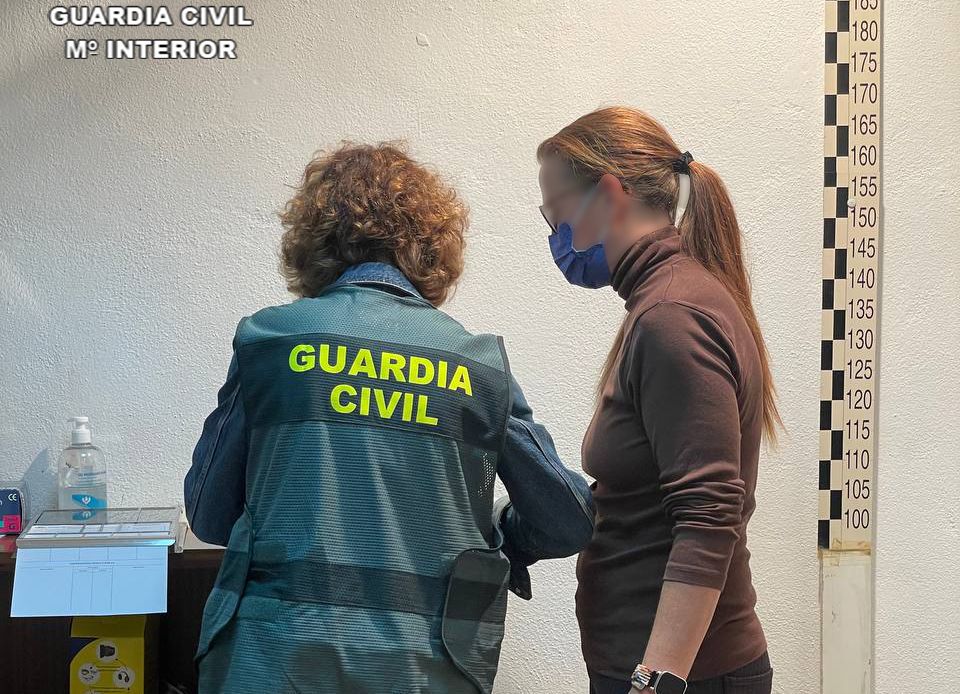 Undated handout photo issued by Guardia Civil of Sarah Panitzke, 47, from Fulford who has been on the run for nearly nine years amid accusations that she laundered 1 billion as part of a VAT fraud has been arrested while walking her dogs in Spain. Issue date: Tuesday March 1, 2022.