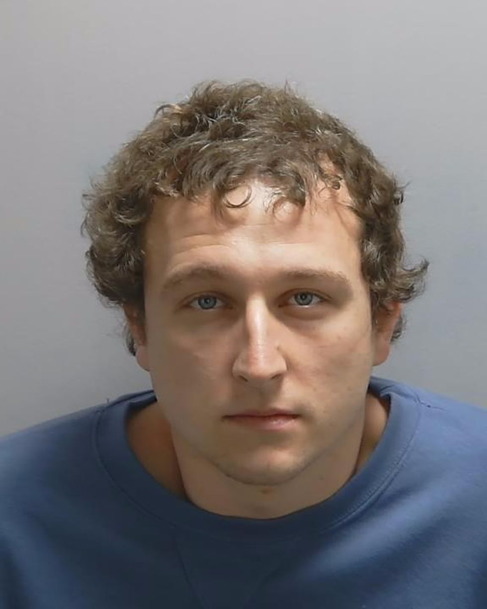Undated handout photo issued by Hampshire Constabulary of a custody image of Alfie Morel, 24, who has been jailed for 15 years and 10 months for sexually abusing children he %22obsessively%22 pursued on social media and bribed. Morel of Tidcombe Green, Havant, Hampshire, was sentenced at Portsmouth Crown Court after being convicted of nine child sex abuse charges against three boys and a girl. Issue date: Friday April 22, 2022.