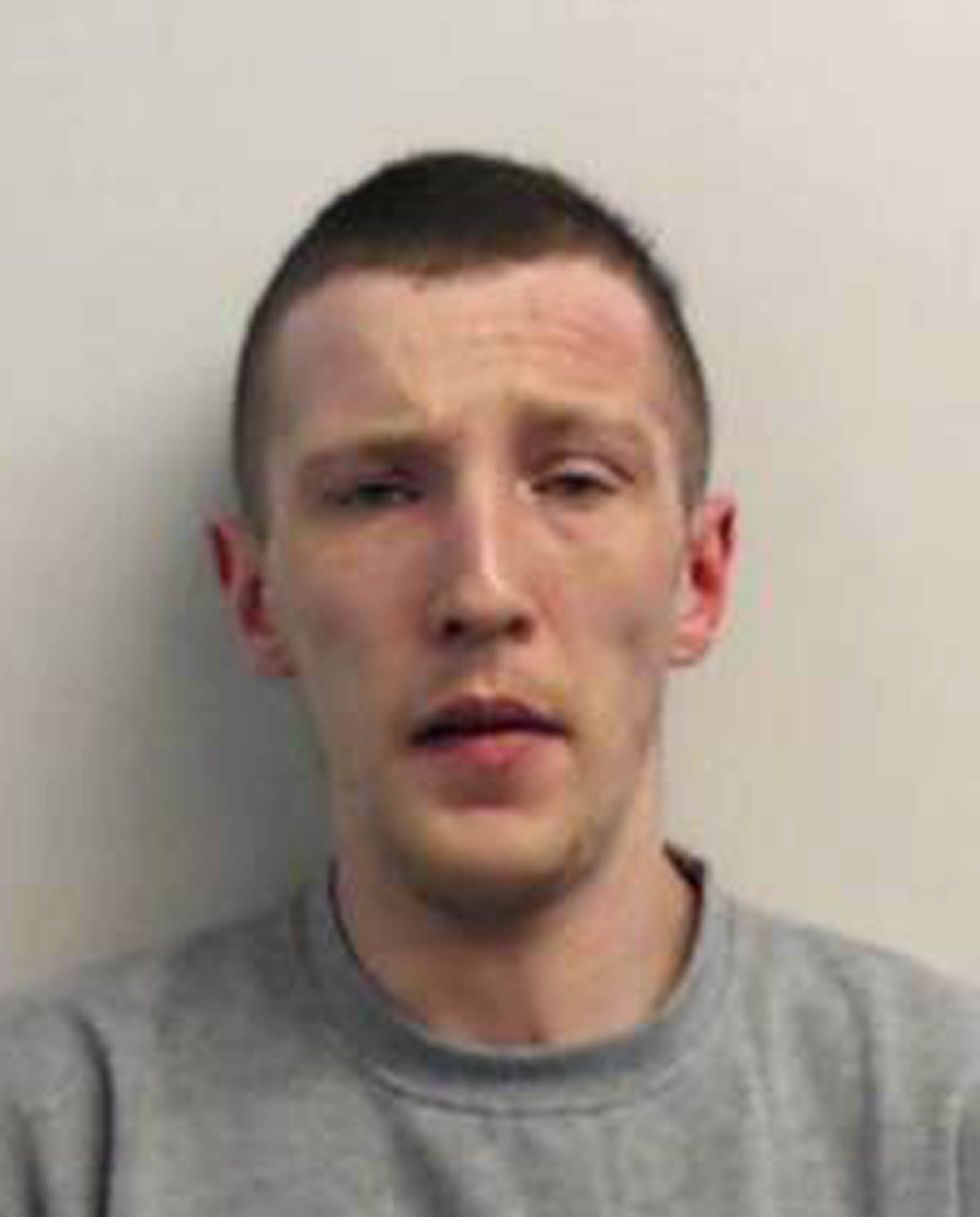 Undated handout photo issued by Police Scotland of Jason Graham who has been sentenced for life with a minimum of 19 years in prison after raping and murdering a pensioner. Graham, 30, appeared at Livingston Sheriff Court, where he was sentenced for sexually assaulting and killing Esther Brown in her own home. Issue date: Wednesday November 17, 2021.