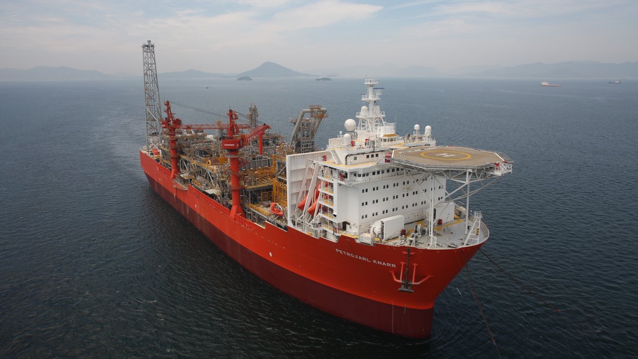 Undated handout photo provided by FTI Consulting on behalf of Ithaca Energy of a floating production storage and offloading vessel (FPSO). The Rosebank oil field has been granted development and production consent by the North Sea Transition Authority (NSTA). The companies behind the oil field are Ithaca Energy and Equinor.