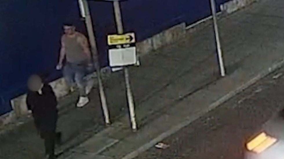 Undated Metropolitan Police handout of a still image taken from CCTV footage of Jordan McSweeney following a woman in Ilford along Romford Road into Manor Park before his attack on Zara Aleena. Issue date: Wednesday December 14, 2022.