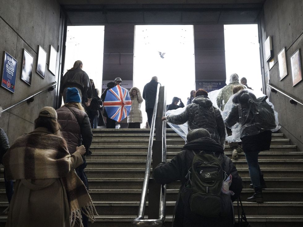 Escadas subterrâneas