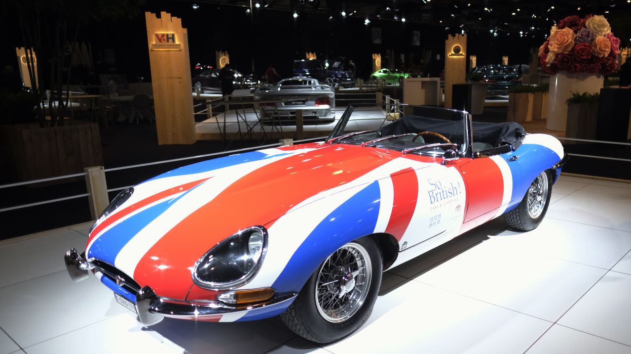 Union Jack car