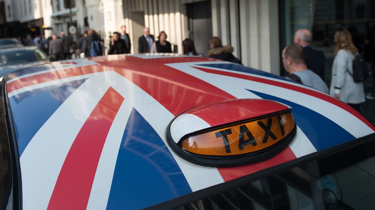 Union Jack taxi
