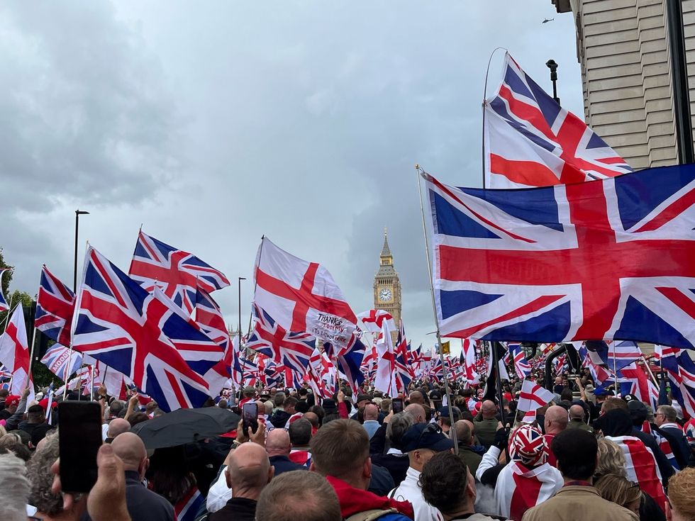 Unite the Kingdom protest