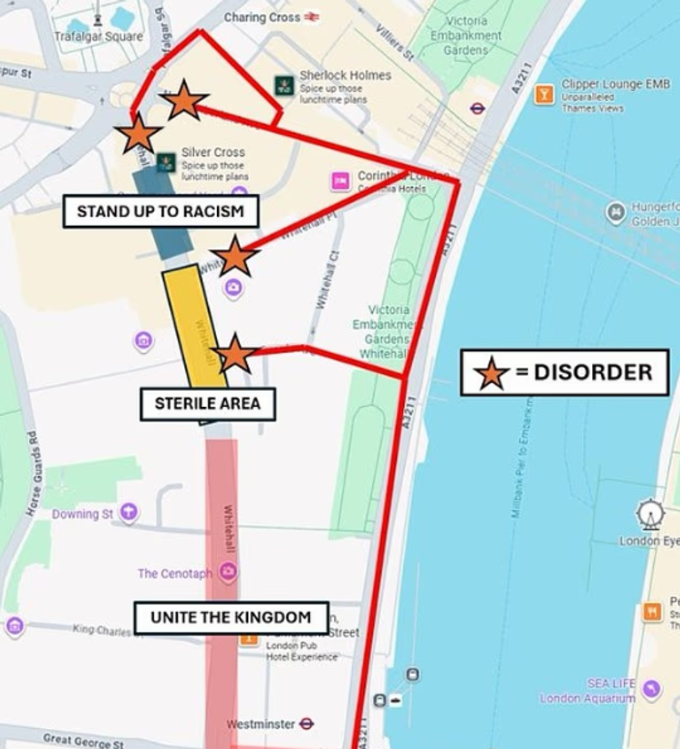 Unite The Kingdom rally