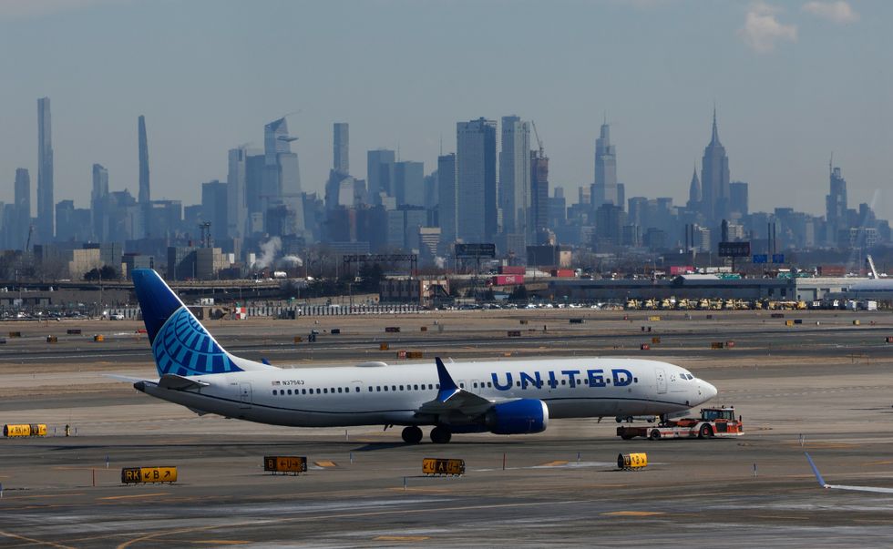 United Airlines at Newark Airport