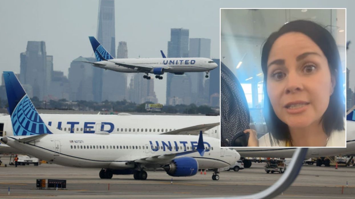 United Airlines flight