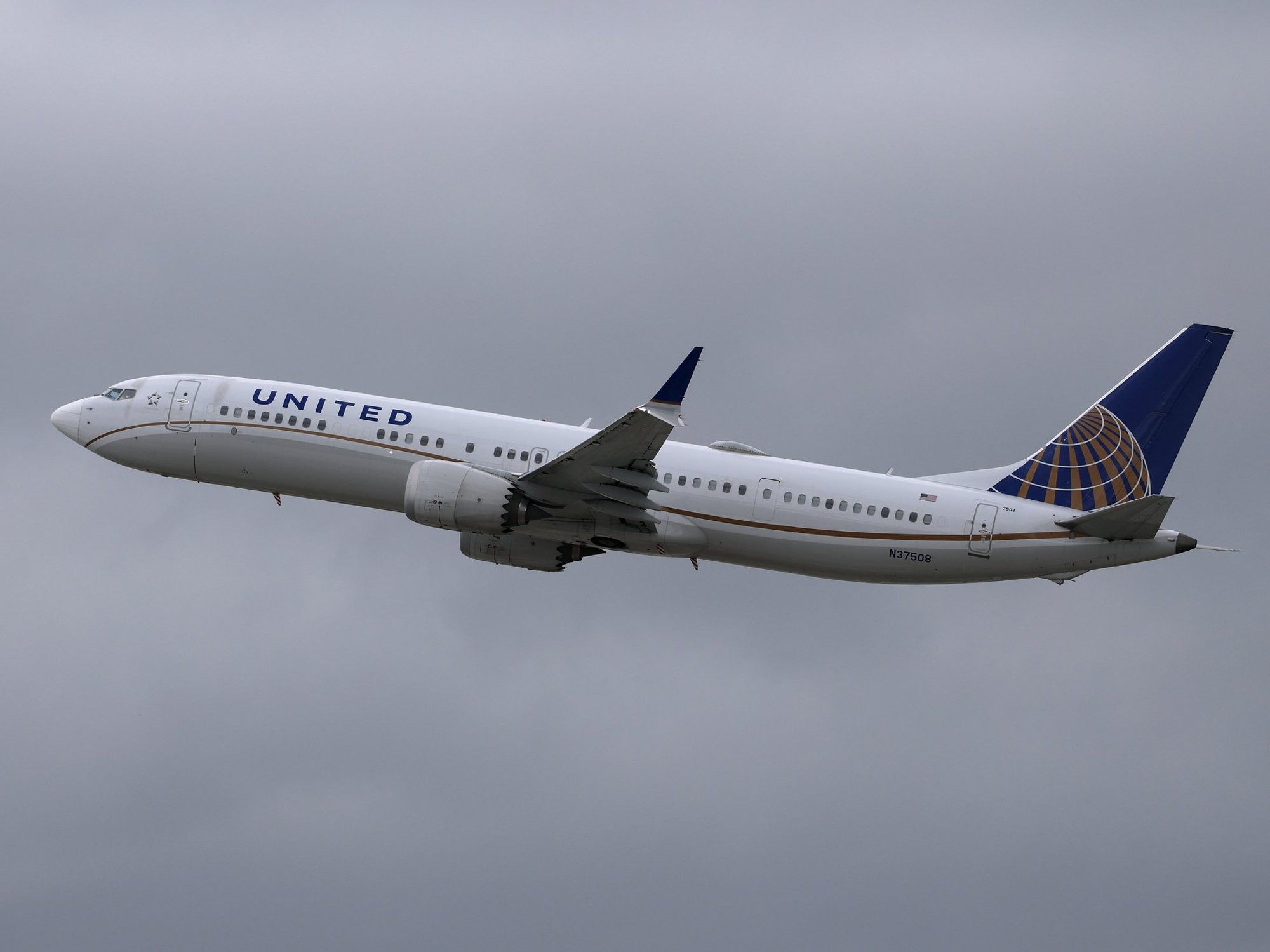 United Airlines flight