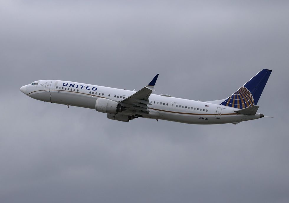United Airlines flight