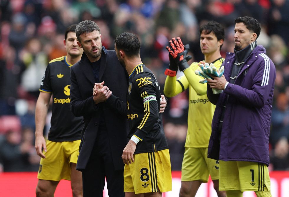 United had to settle for a point but they looked certain to finish third this season