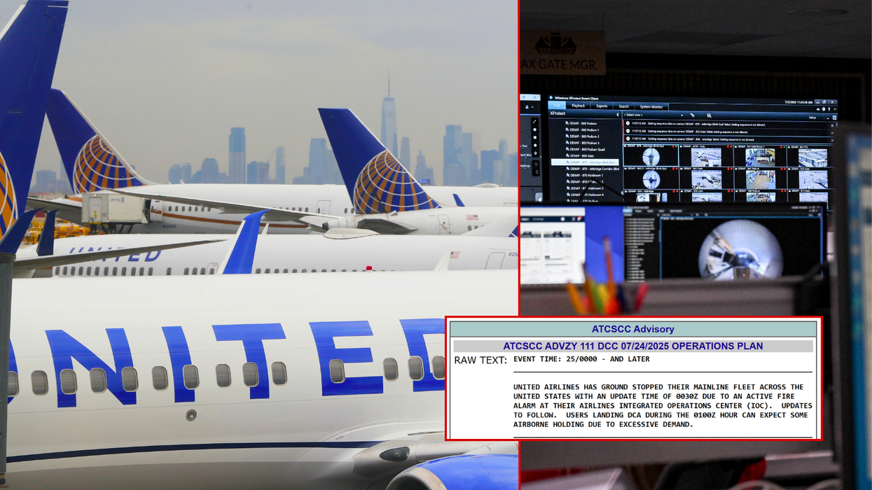 United planes, the FAA's advisory and a control room