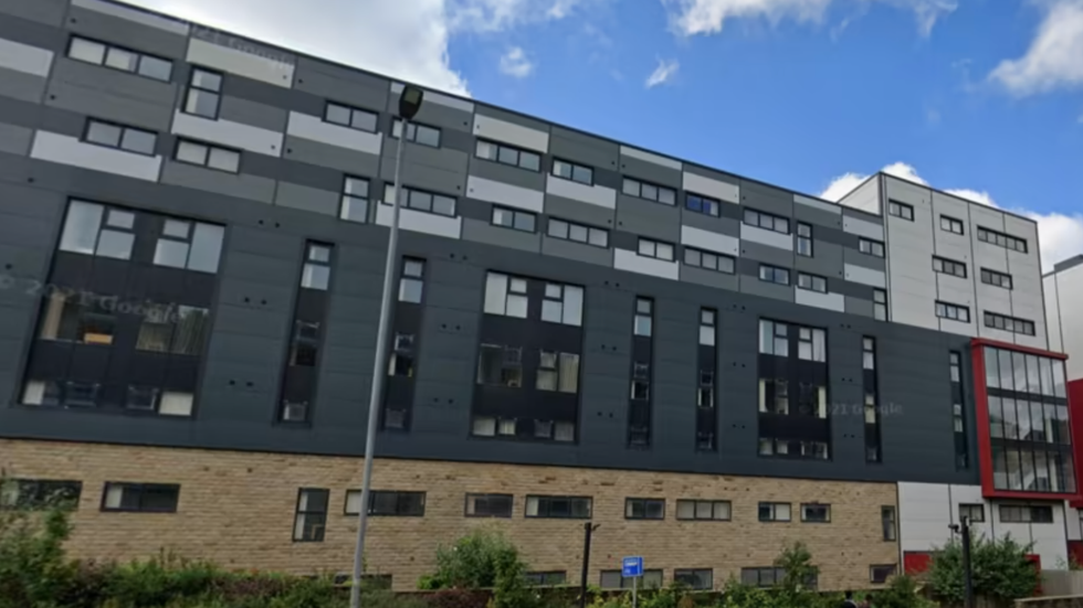 University accommodation in Huddersfield that will now house asylum seekers