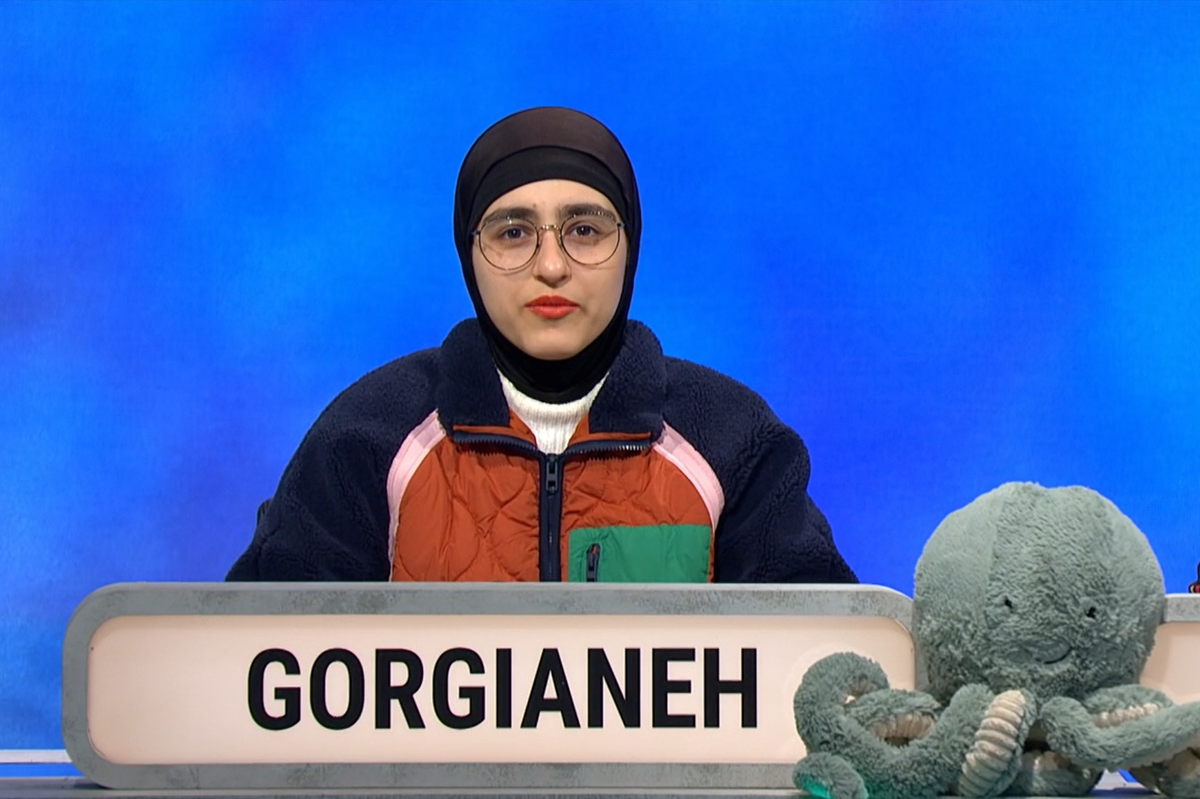 University Challenge contestant Melika Gorgianeh