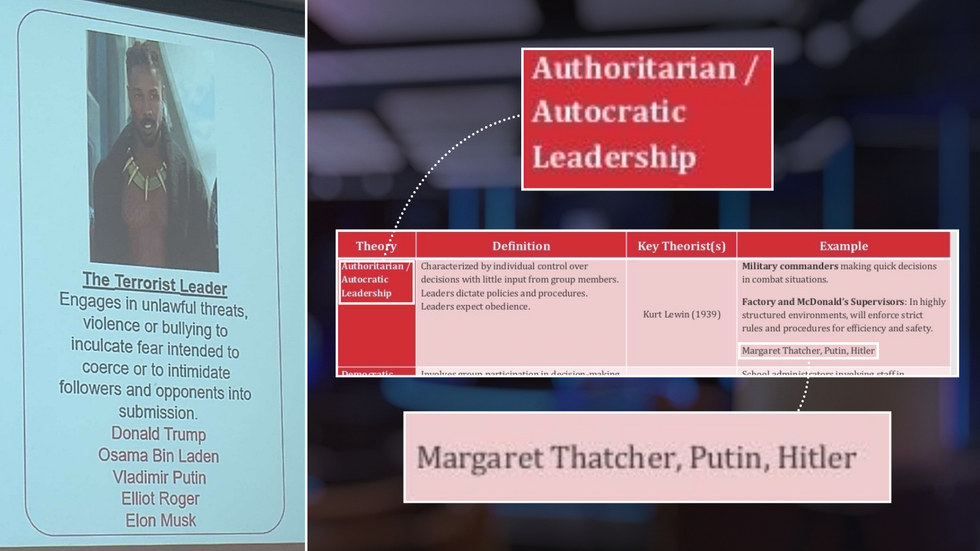 University lecture slides