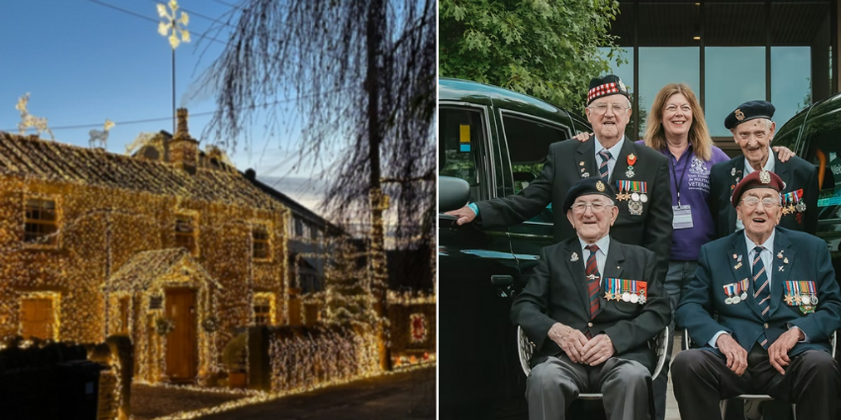 NextImg:Family raising money for war heroes with over 200k Christmas lights left heartbroken after depraved thief steals money box