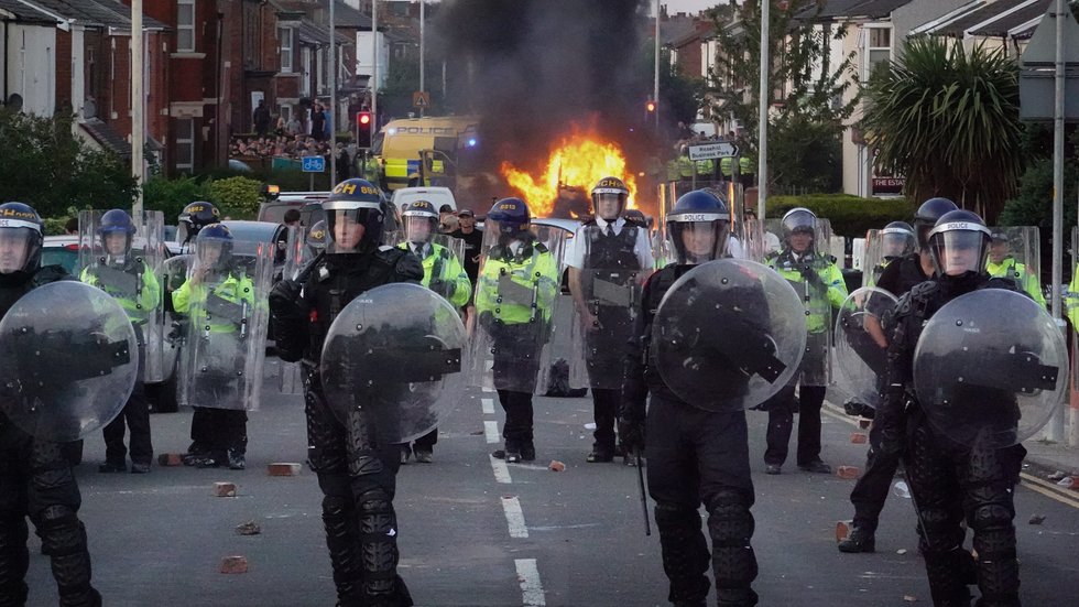Unrest in Southport