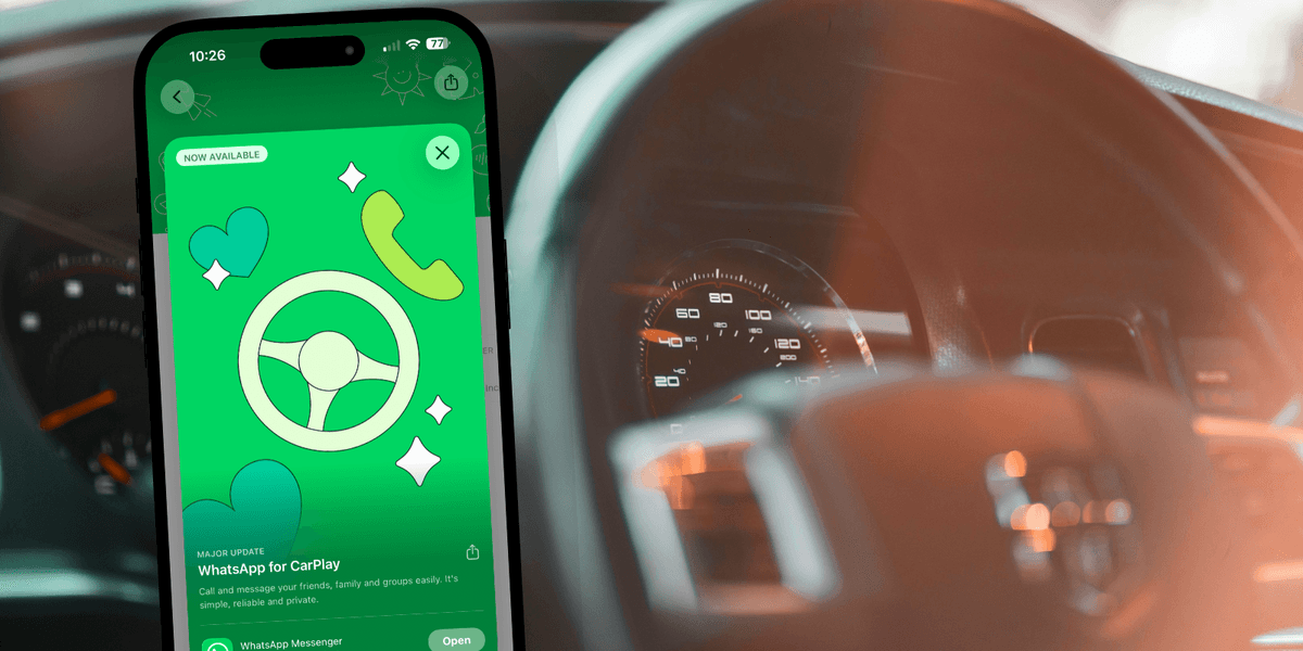 WhatsApp update adds CarPlay support for iPhone owners WhatsApp update adds CarPlay support for iPhone owners