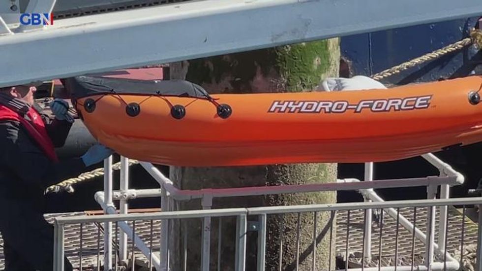 Second kayak rescue in the English Channel as number of migrants crossing tops 1,600 this week