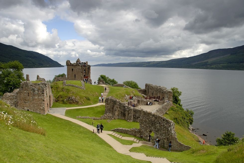 Urqhart Castle and Loch Ness, Scotland