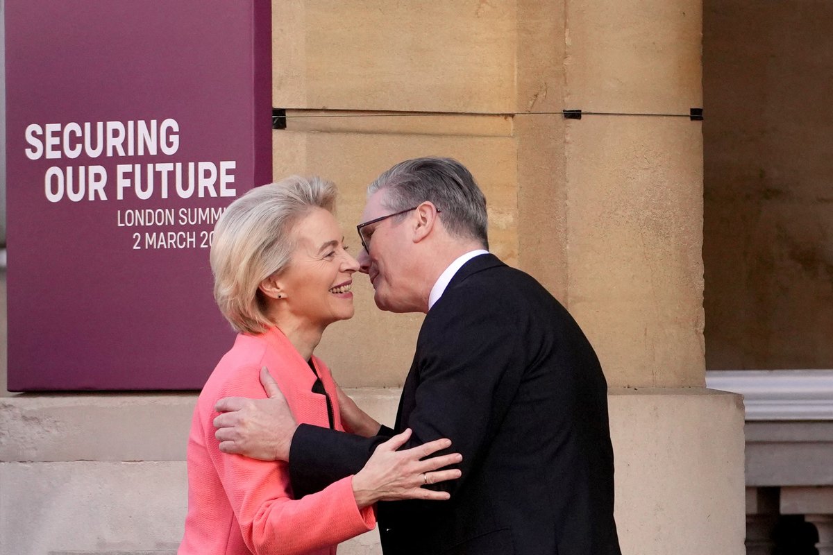 Ursula von der Leyen; Keir Starmer