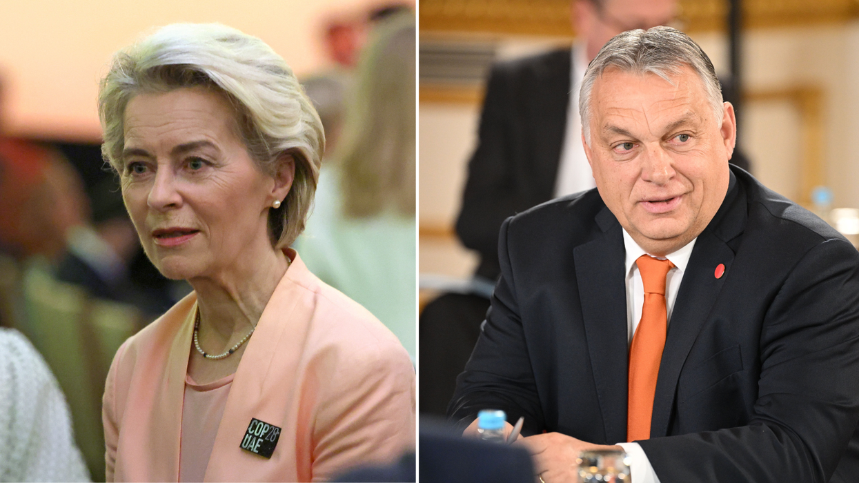 Ursula von der Leyen/ Orbán