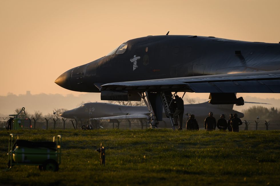 Lancer B-1 da Força Aérea dos EUA
