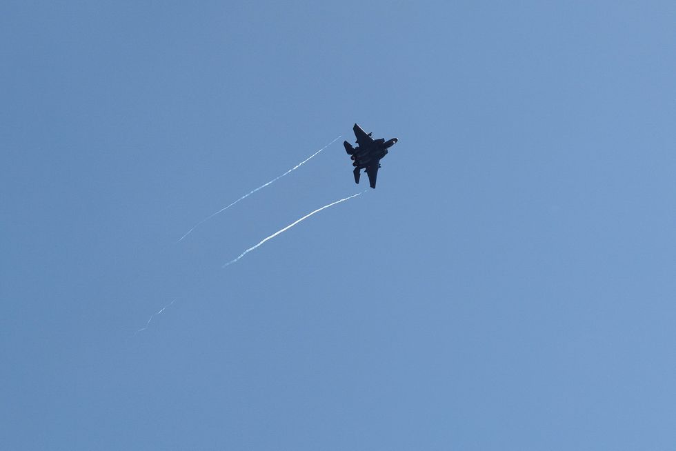 US Air Force F-15E fighter
