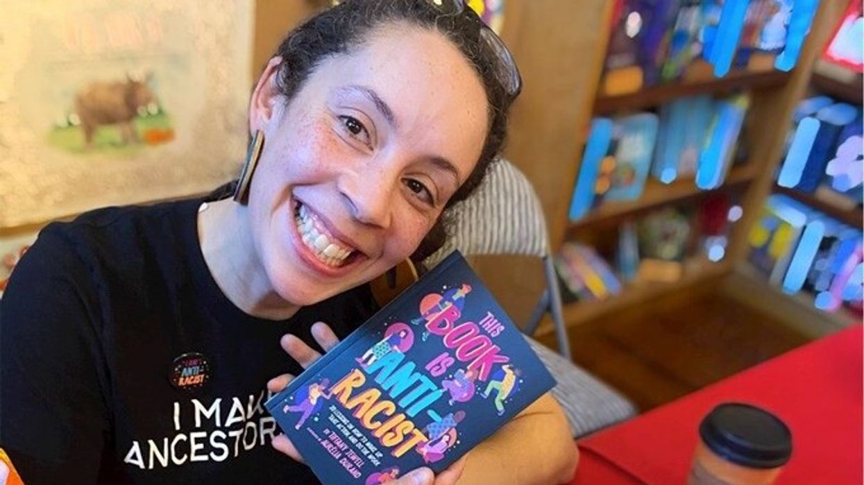 US author Tiffany Jewell wrote in her book that 'being racist against white people is not a thing'