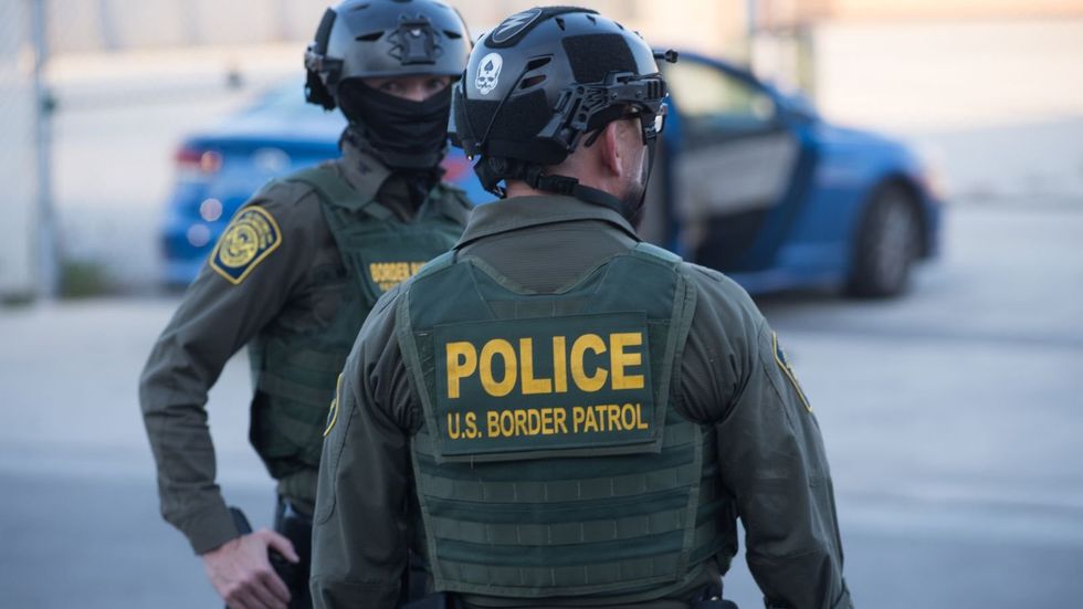 US Border Patrol officers