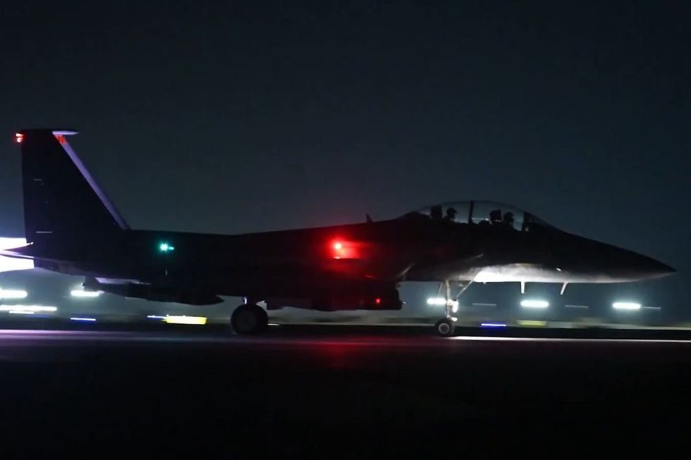 US Central Command released footage of the operation in Syria