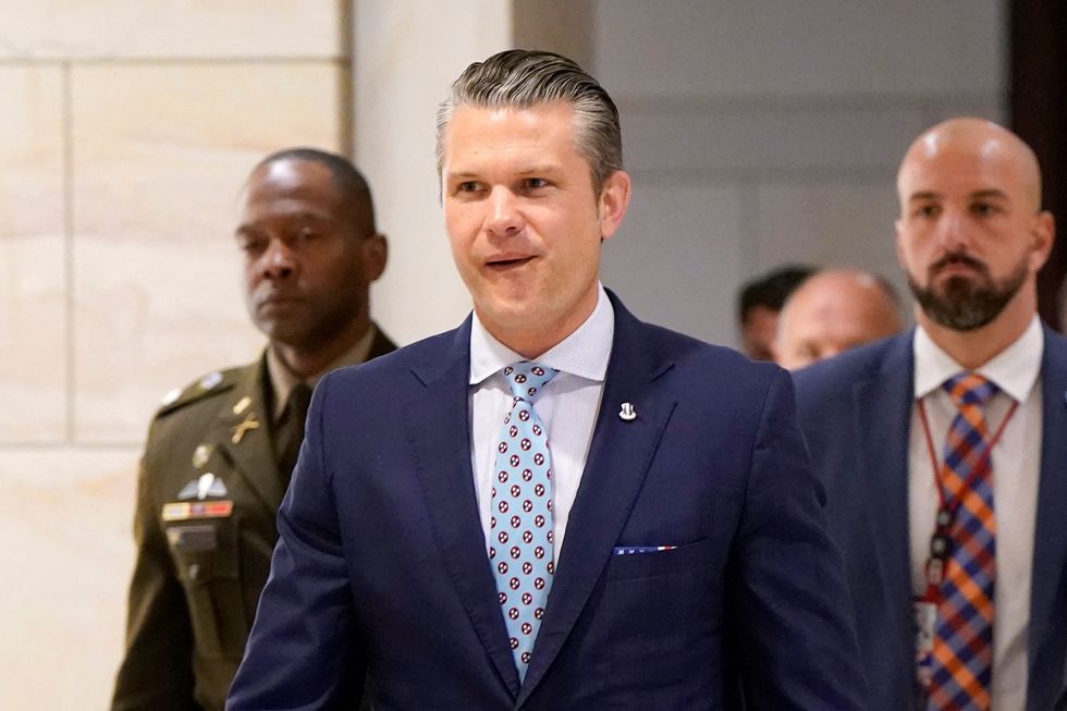 US Defense Secretary Pete Hegseth