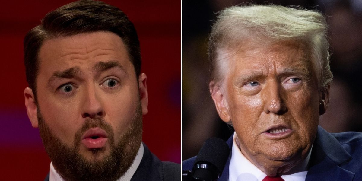 NextImg:Jason Manford divides fans as he blasts 'psychopath' Trump over US election victory: 'Cry more’