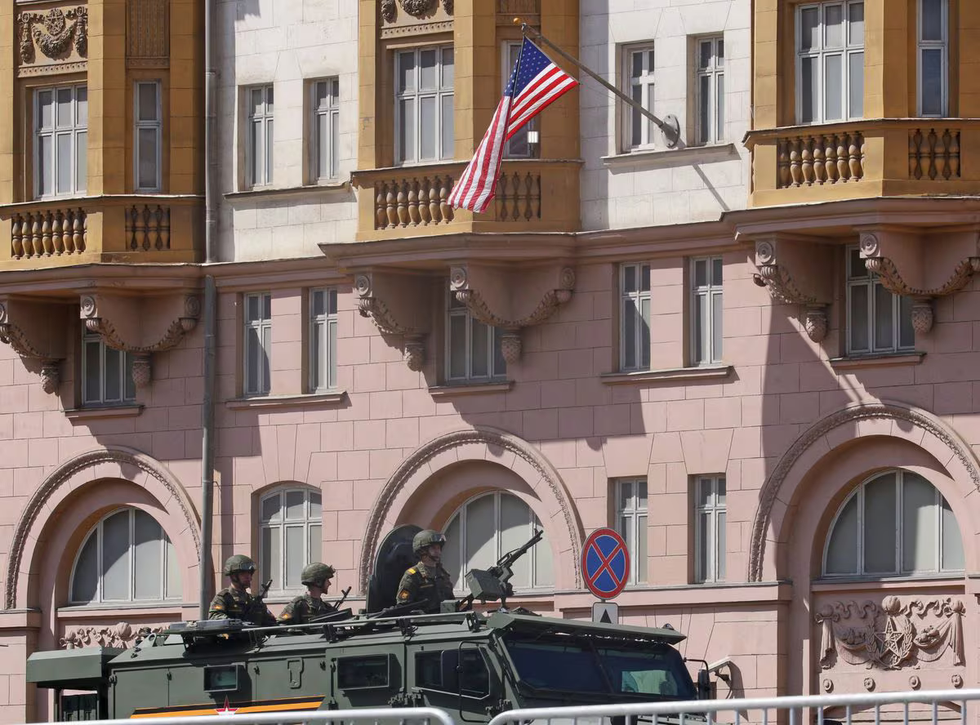 US embassy in Moscow