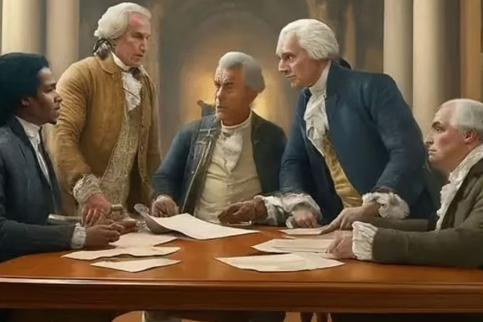 US founding fathers AI