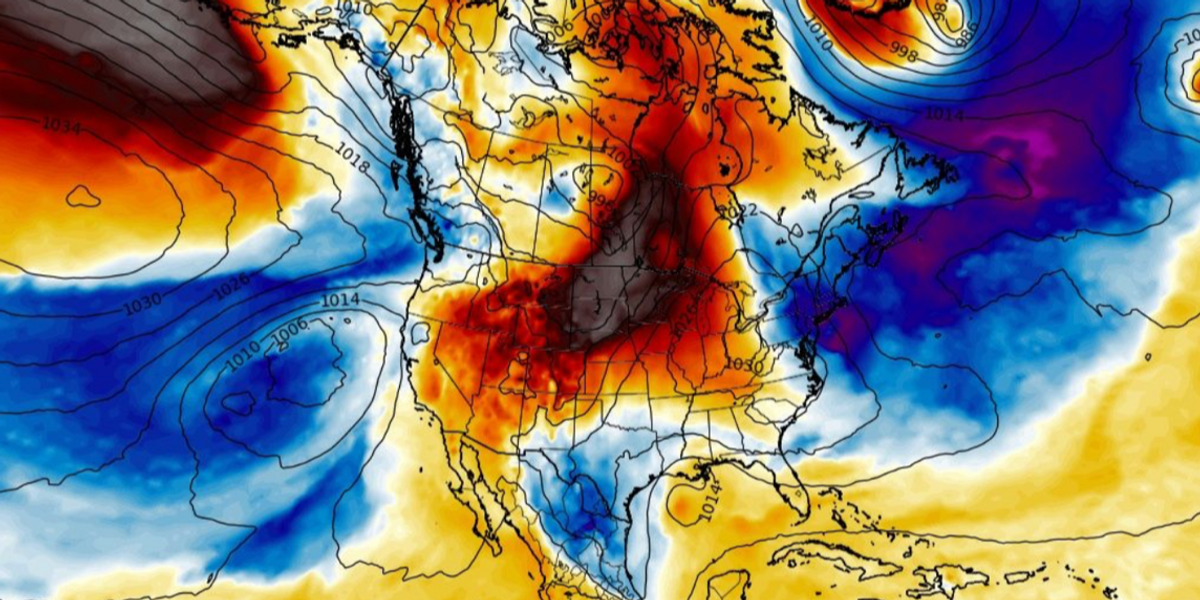 Millions of Americans will be exposed to a freak heat wave in the fall
