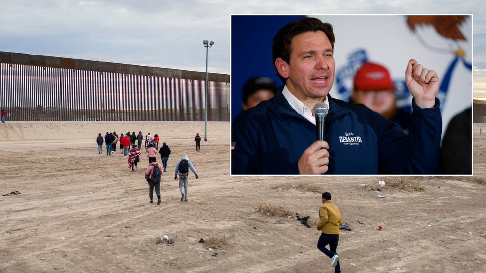 US-Mexico border/DeSantis