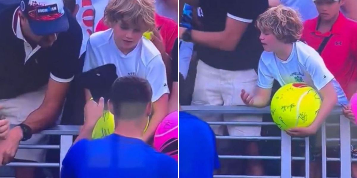 NextImg:US Open fan who snatched hat from child issues grovelling apology - 'I have made a huge mistake'