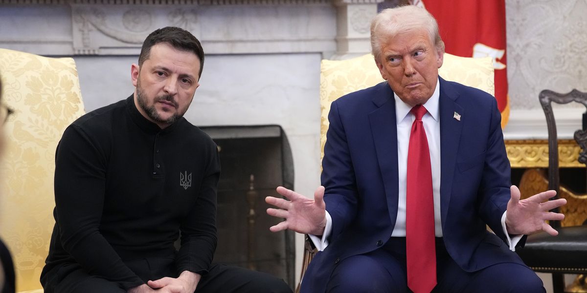 NextImg:POLL OF THE DAY: Has Donald Trump been right to force Volodymyr Zelensky into peace in Ukraine?