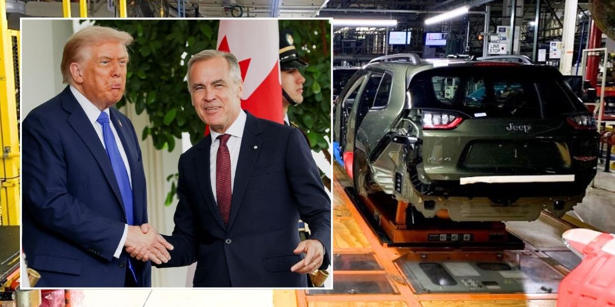 Canada threatens to SUE Stellantis over US production move with workers 'sacrificed on the Trump altar'