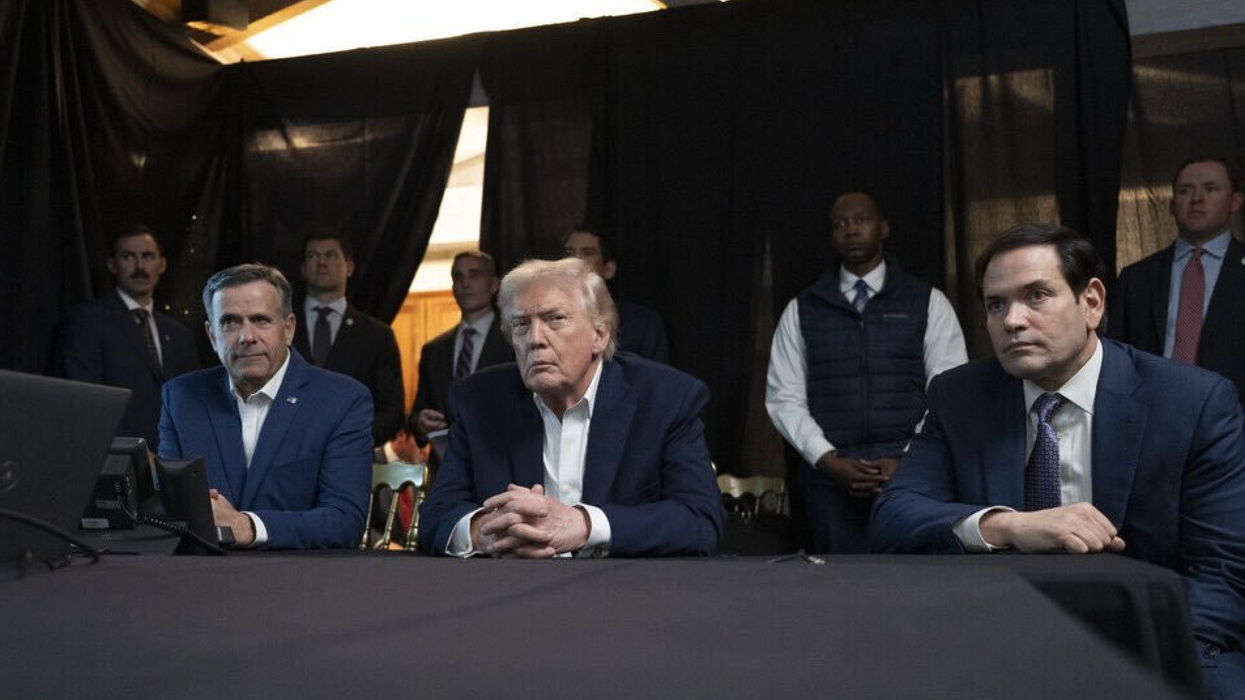 US President Donald Trump watches Venezuelan President Nicolas Maduro's capture unfold in Washington, United States on January 3, 2026