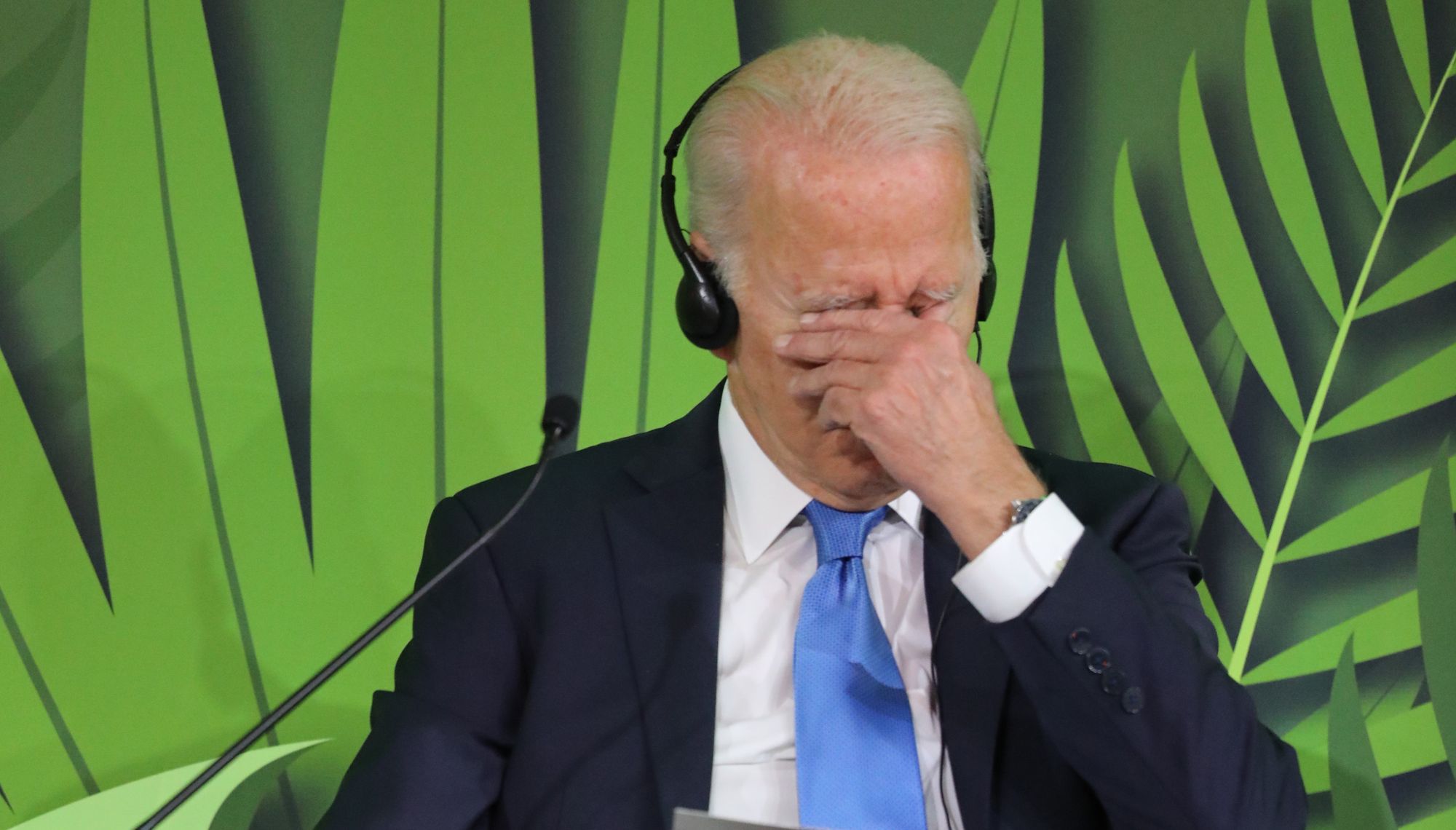 US President Joe Biden during the Cop26 summit