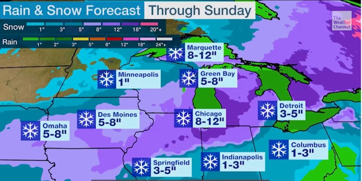 NextImg:US snow forecast: America on HEAVY SNOW alert for Winter Storm Gerri as COLDEST blast in a year hits