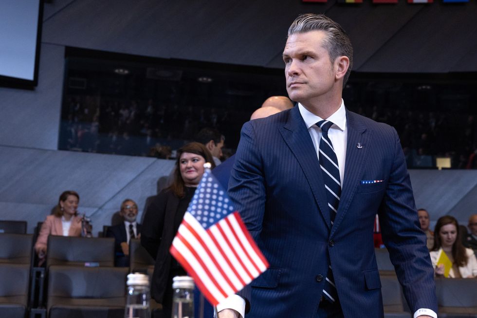 Americký ministr obrany Pete Hegseth